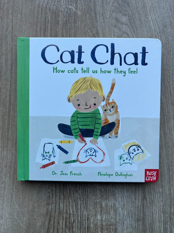 Cat Chat a book about how do cats tell us what they want