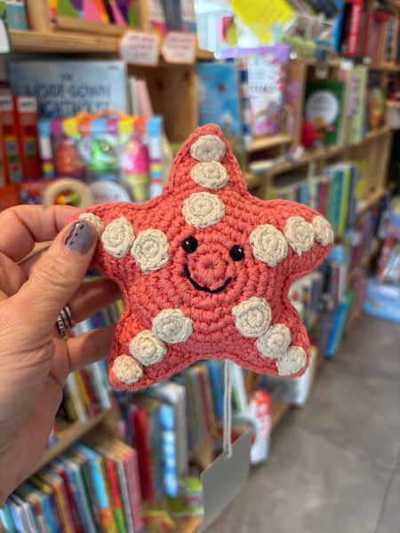 Best Years Crochet Star Fish Rattle