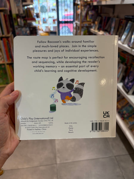 Raccoon Rambles Home