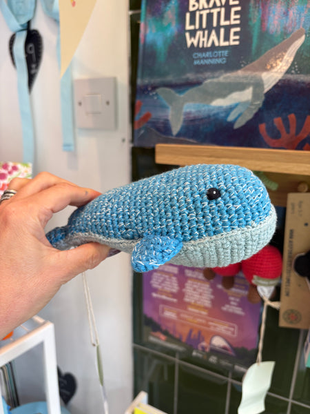 Best Years Crochet Whale Rattle