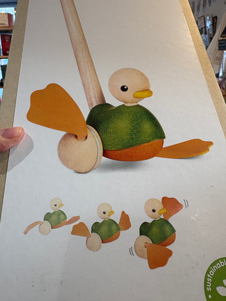 Plan Toys Push Along Duck