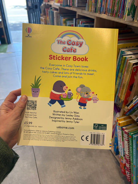The Cosy Cafe Sticker Book