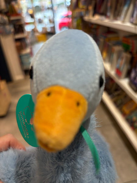 Jomanda Soft Plush Toy Blue Goose 25cm