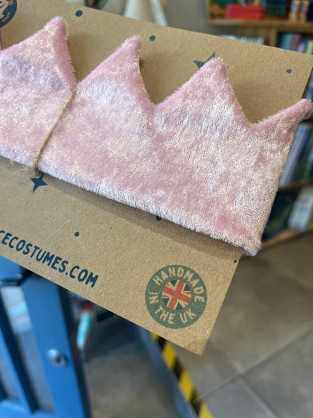 A is for Alice Pink Velvet Crown