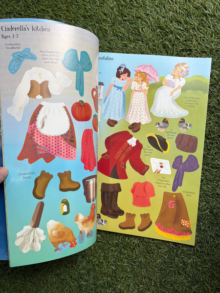 Sticker Dolly Dressing Cinderella