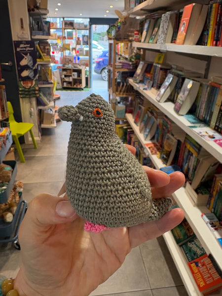 Best Years Fairtrade Crochet Pigeon Baby Rattle