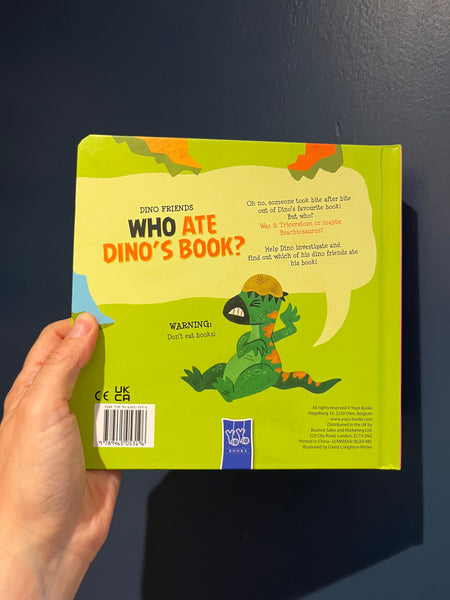 Who Ate Dino’s Book?