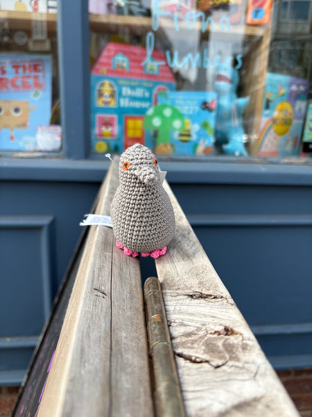 Best Years Fairtrade Crochet Pigeon Baby Rattle
