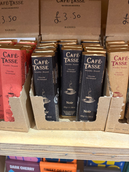 Café-Tasse Noir Fourré Caramel Salé