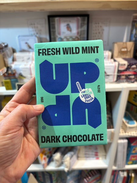 Up Up Fresh Wild Mint Dark Chocolate