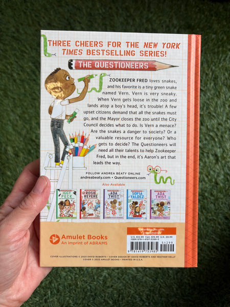 The Questioneers Aaron Slater and the Sneaky Snake