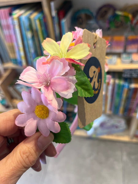 A is for Alice Pink Flower Crown