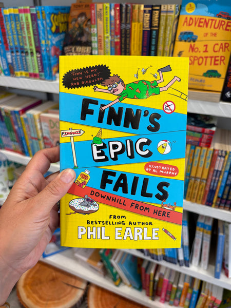 Finn's Epic Fails: Downhill from Here