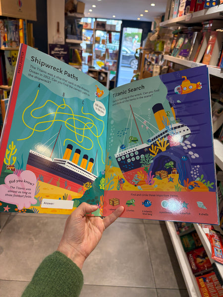 Wipe-Clean Activity Book Ocean