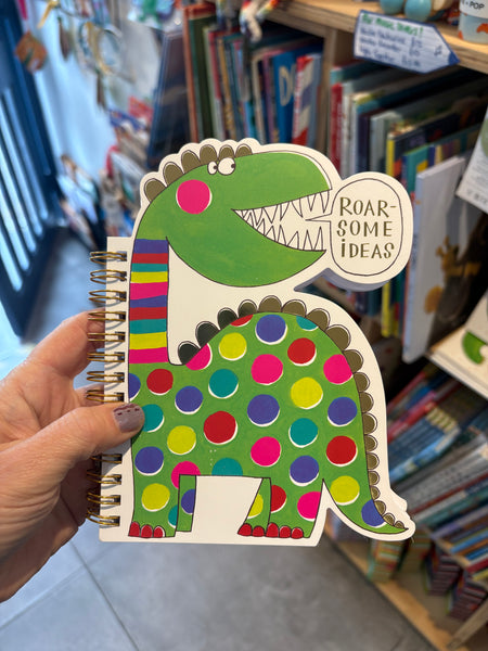 Shaped Notebook - Dinosaur