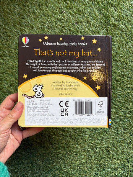 That’s Not My Bat…