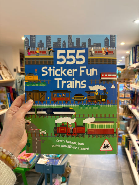 555 Sticker Fun Trains