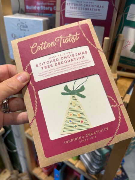 Cotton Twist Make Your Own Stitched Christmas Tree Decoration