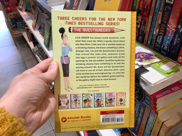 The Questioneers Lila Greer and the Shrieking Shadow HB
