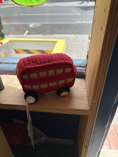 Best Years Crochet London Bus Rattle