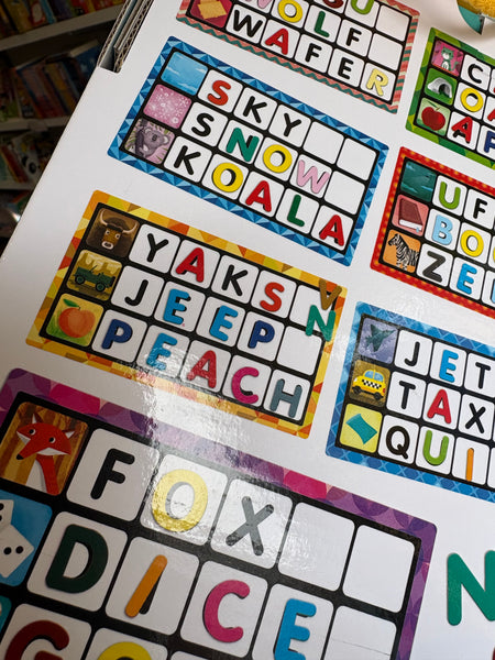 Headu Letters & Words Montessori Touch Bingo 3-6 years