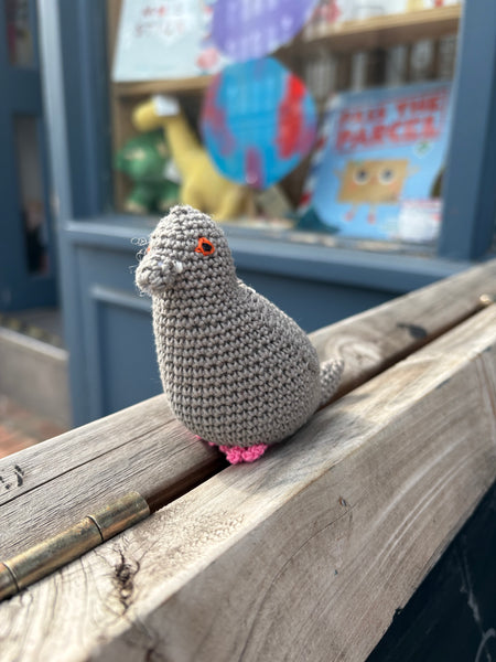 Best Years Fairtrade Crochet Pigeon Baby Rattle