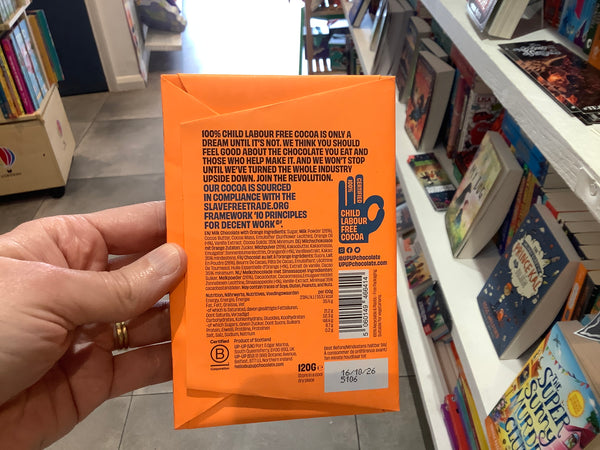 Up Up Milk Chocolate Sweet Orange