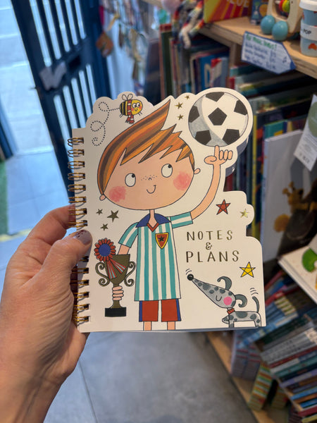 Shaped Notebook - Footballer
