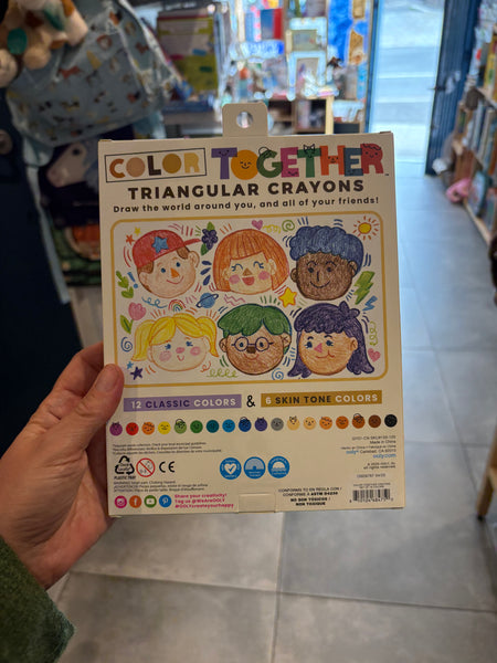 Ooly Colour Together Triangular Crayons