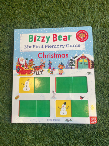 Bizzy Bear My First Memory Game Christmas