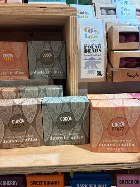 Coco Pzazz Dusted Truffles Simply Plain