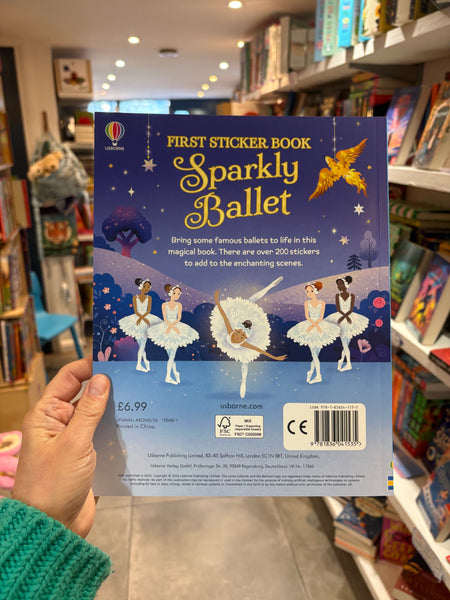 First Sticker Book Sparkly Ballet