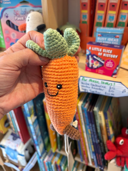 Best Years Crochet Carrot Rattle