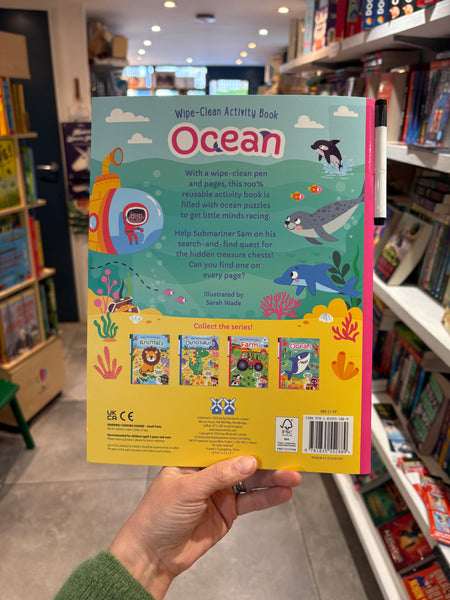Wipe-Clean Activity Book Ocean