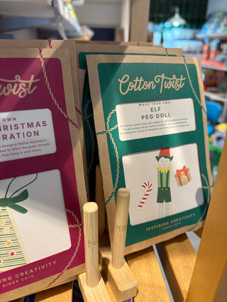 Cotton Twist Make Your Own Elf Peg Doll