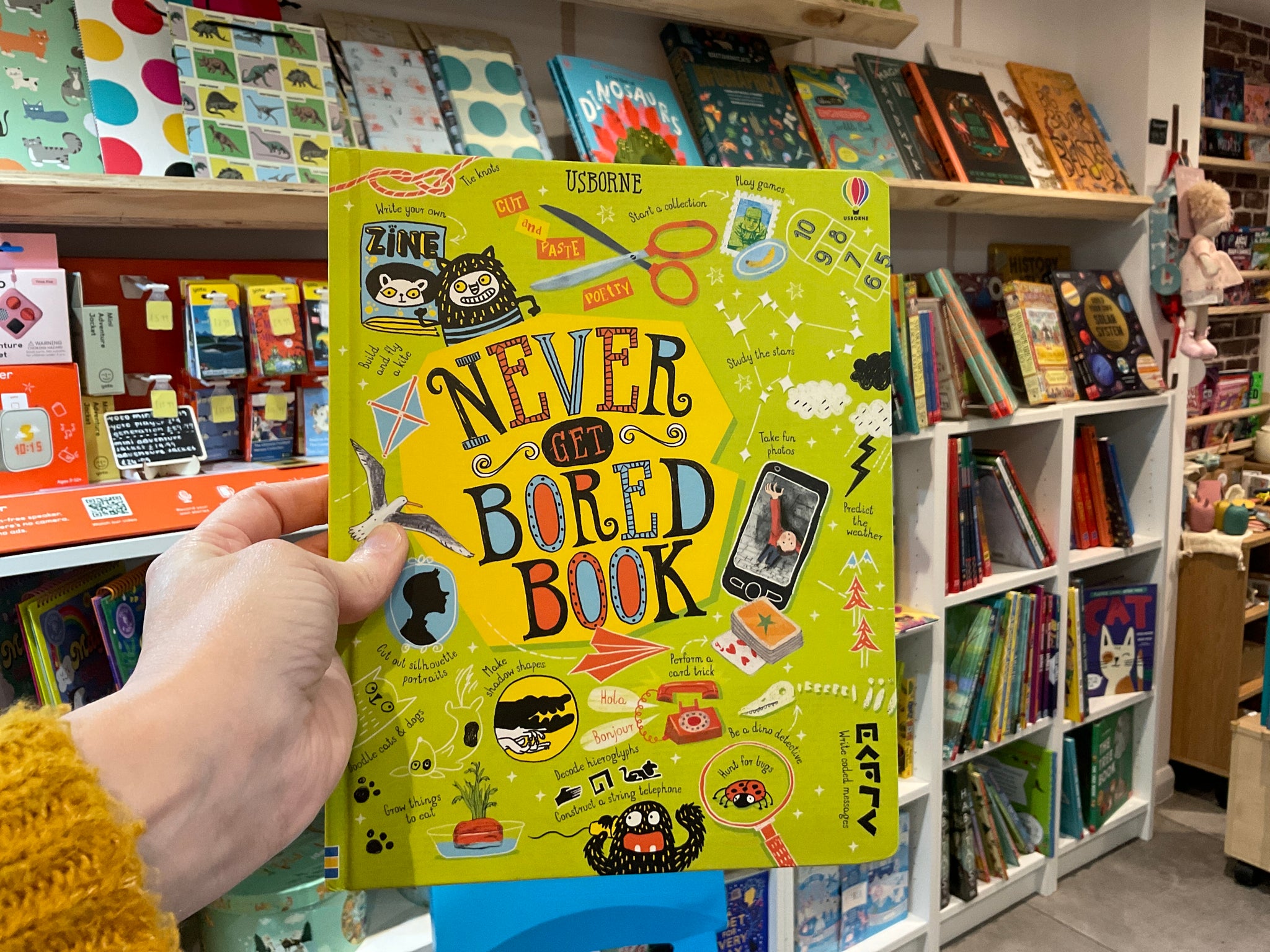 Never Get Bored Book