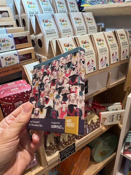 Coco Pzazz Salted Caramel Milk Chocolate Bar