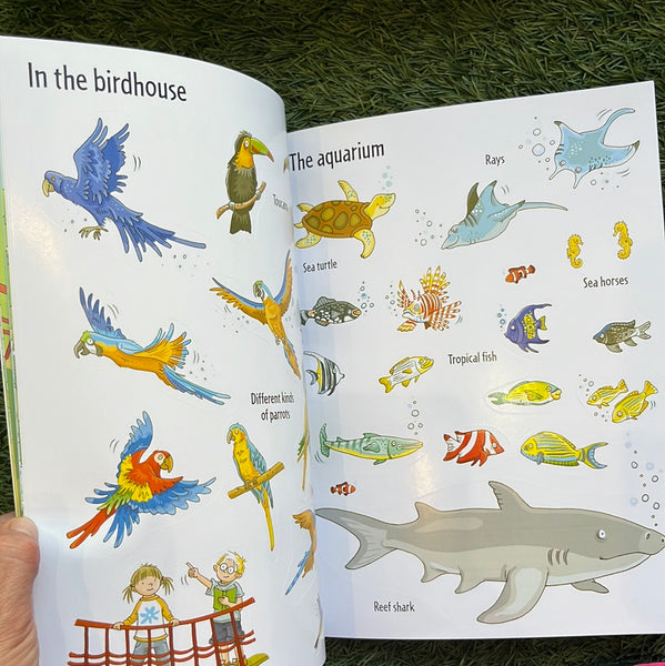 Usborne First Sticker Book Zoo