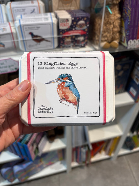 The Chocolate Detectives- 12 Kingfisher Eggs