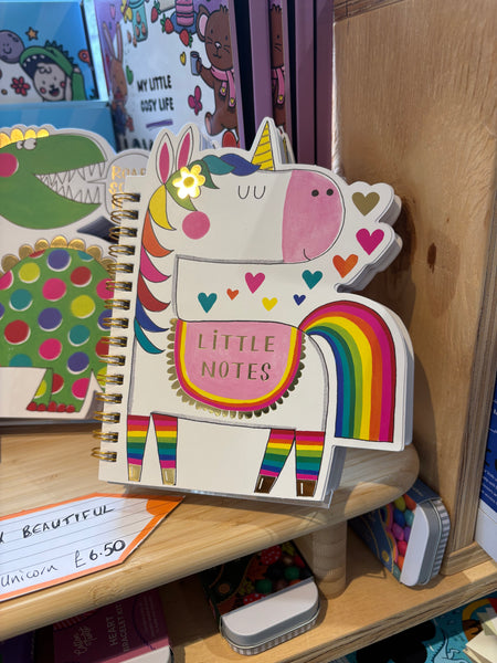 Shaped Notebook - Unicorn