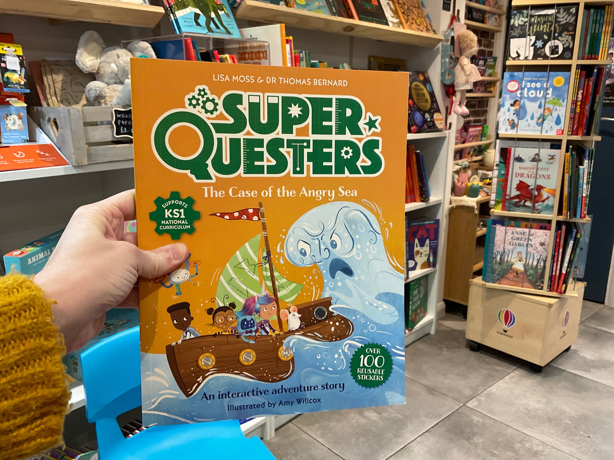 Super Questers The Case of the Angry Sea