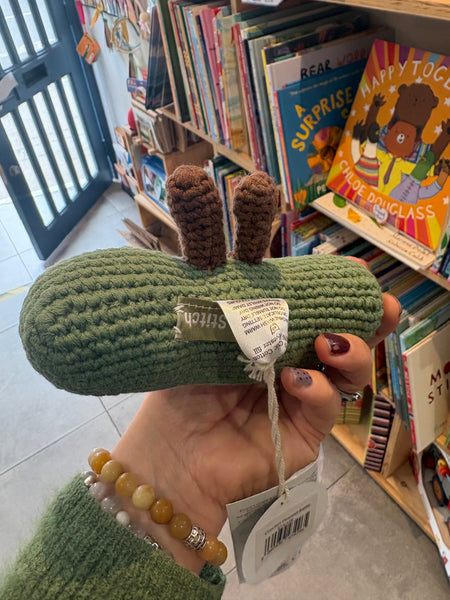 Best Years Crochet Peapod Rattle