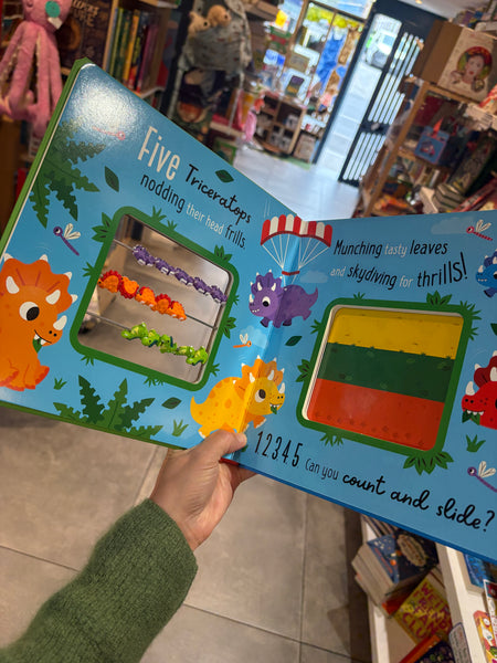Count and Slide Dinosaurs