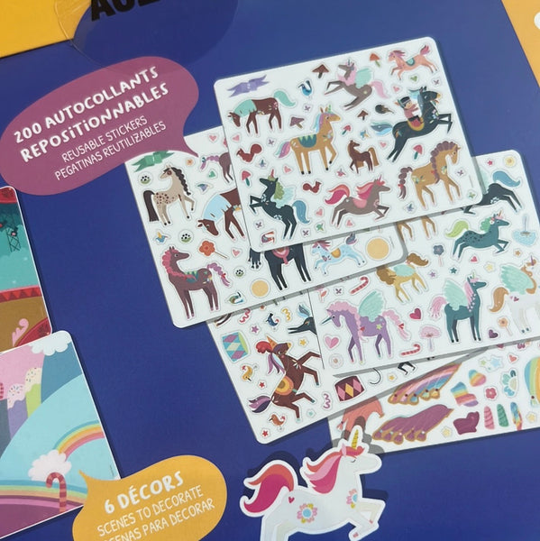 Auzou Unicorn and Horse Stickers