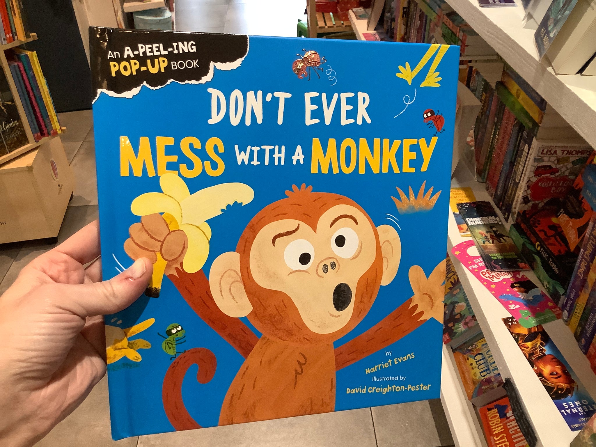 Don’t Ever Mess with a Monkey Pop up Book