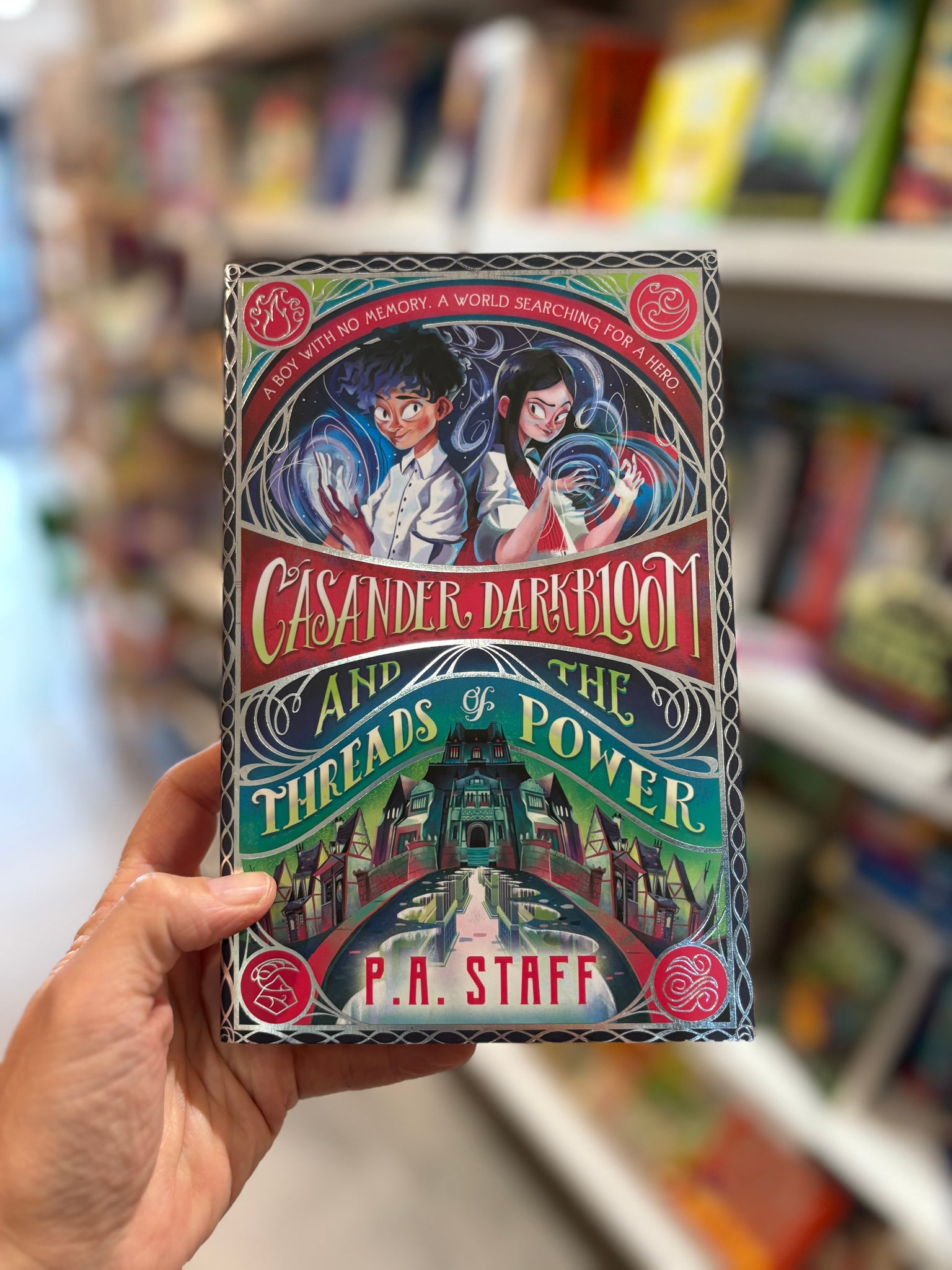 Casander Darkbloom and the Threads of Power