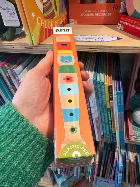 Playful Tunes Wooden Recorder