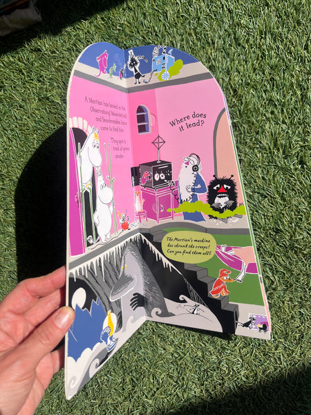In The Observatory - a lift-the-flap Moomin book