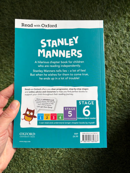 Stanley Manners Oxford Stage 6