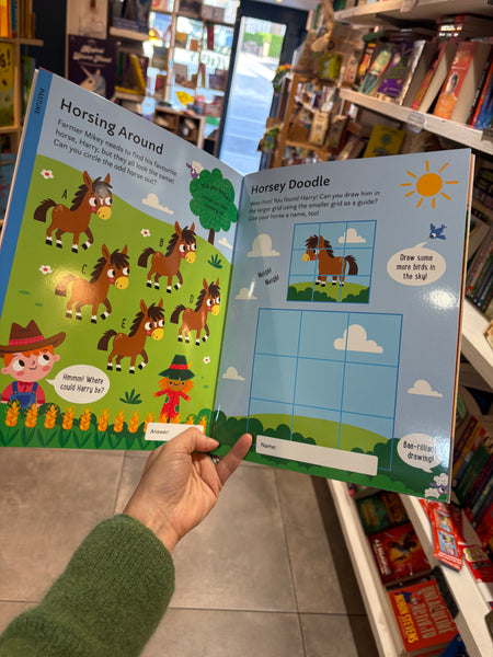 Wipe-Clean Activity Book Farm